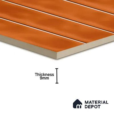 Faux Subway  Tile TL 07256 C Sintra 1005 1 ft x 1 ft Ceramic Glossy Finish - 9 mm  | 2 mm Spacer is Mandatory | Please Expect a Slight Variation of Pattern